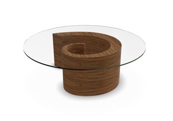 Table basse Whirl - noyer-naturel (145x100cm-34061) 2
