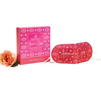 18 boîtes de masques pour les yeux auto-chauffants Sensory Retreats Amour Eyes 2