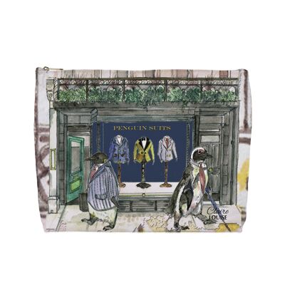 Borsa da bagno grande - Pinguino in città