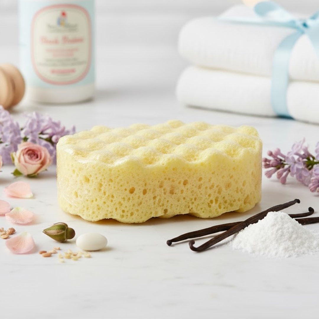 Baby Powder Soap Sponge