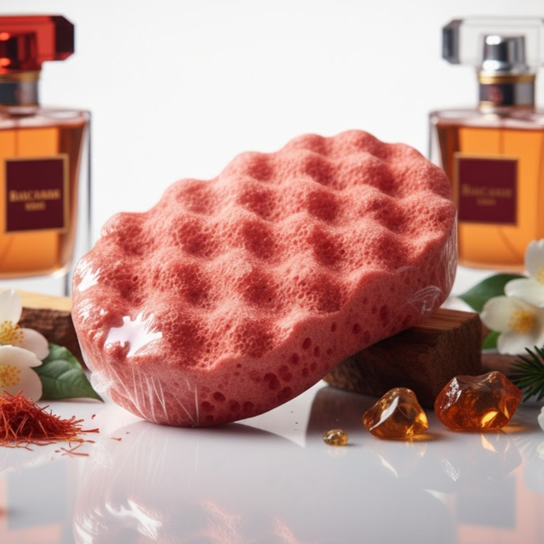 Baccarat Red Soap Sponge