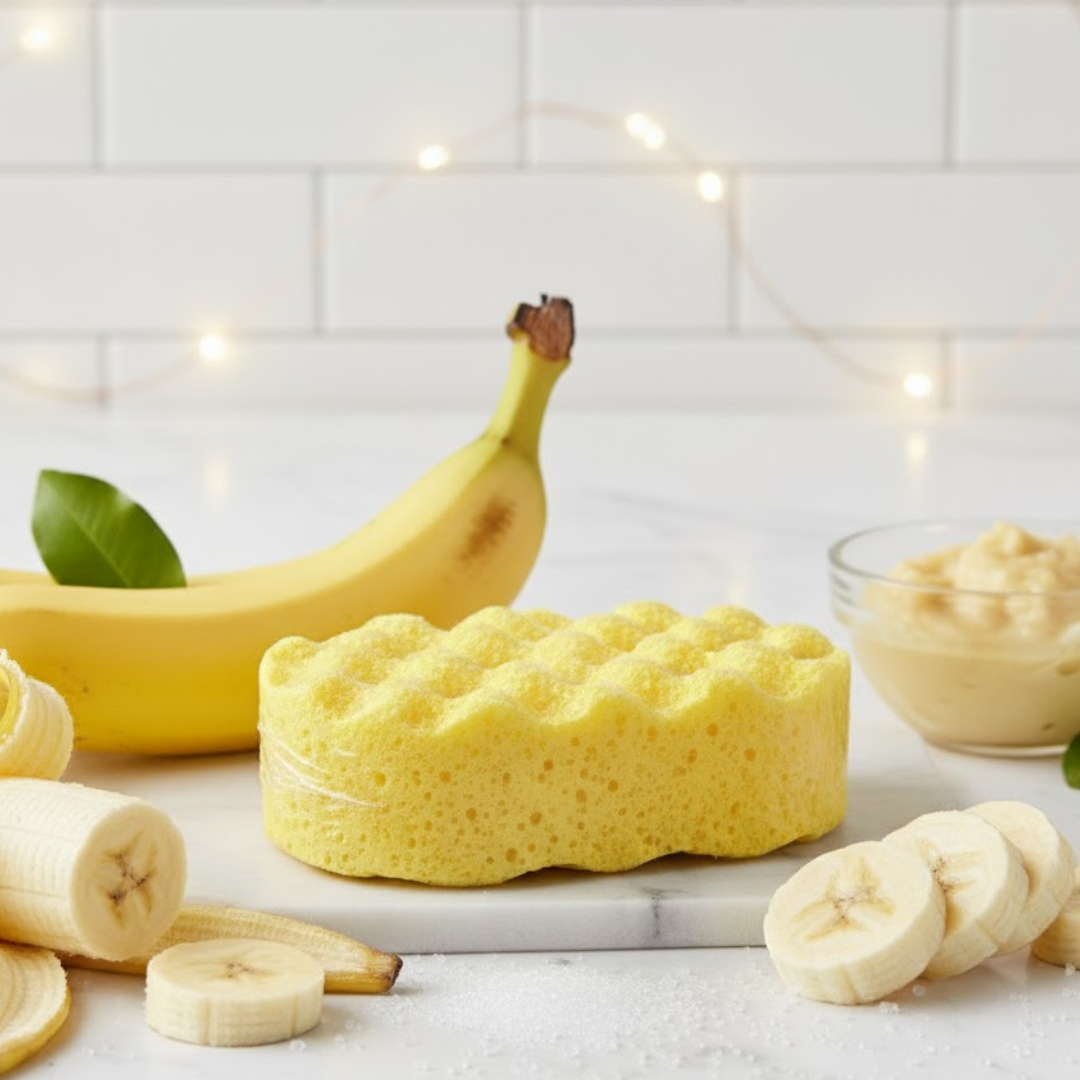 Banana Soap Sponge