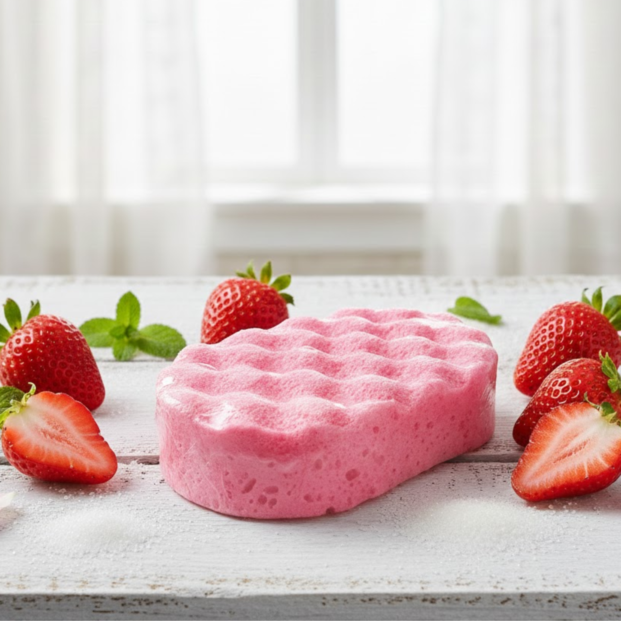 Strawberry Soap Sponge