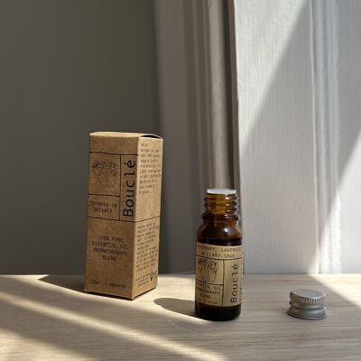 Mezcla de aromaterapia de aceite esencial puro | Romero, Lavanda y Clary Sage