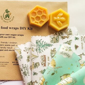 Wraps de cire d'abeille - Kit DIY 6