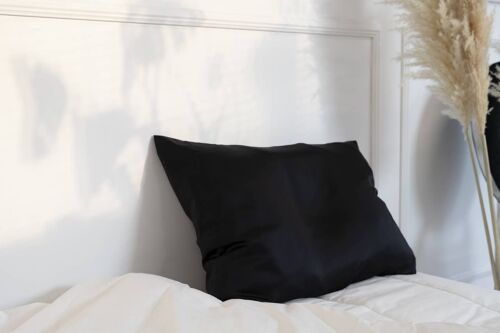 Silk Pillowcase - Black