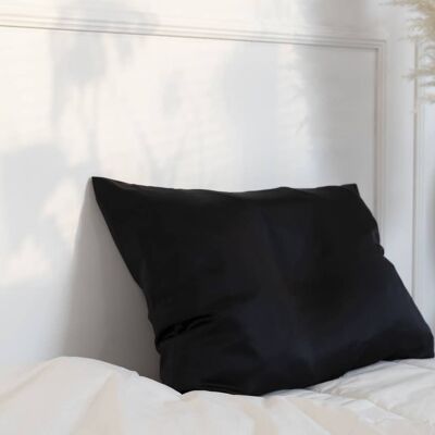 Silk Pillowcase - Black