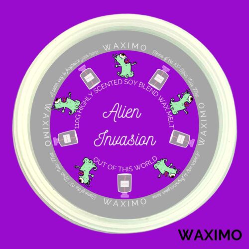Alien Invasion - 110g Wax Melt