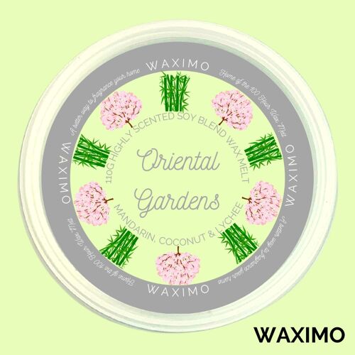 Oriental Gardens - 110g Wax Melt