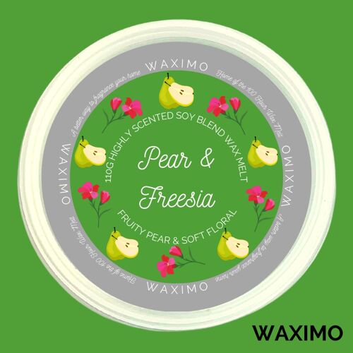 Pear & Freesia - 110g Wax Melt