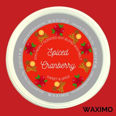 Spiced Cranberry - 110g Wax Melt