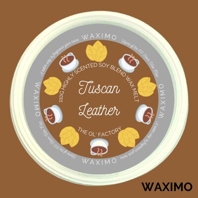 Tuscan Leather - 110g Wax Melt