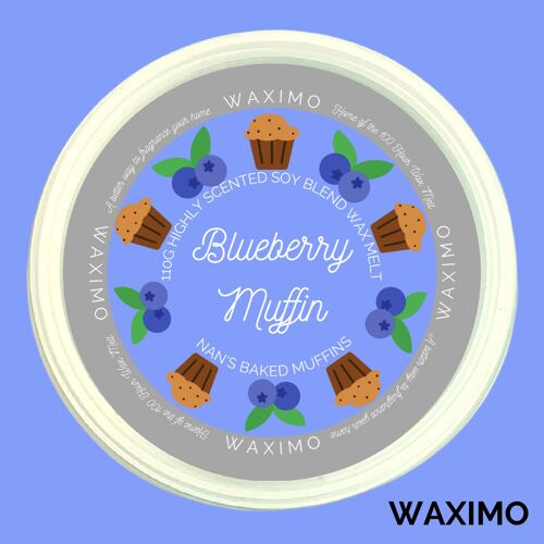 Blueberry Muffin - 110g Wax Melt