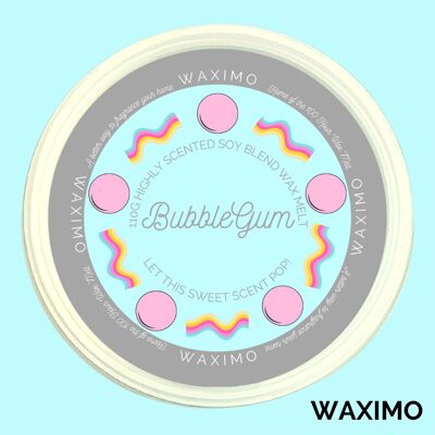 BubbleGum - 110g Wax Melt