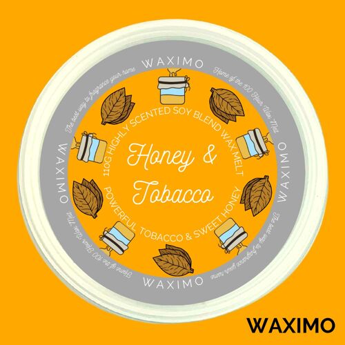 Honey & Tobacco - 110g Wax Melt