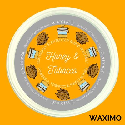 Honey & Tobacco - 110g Wax Melt