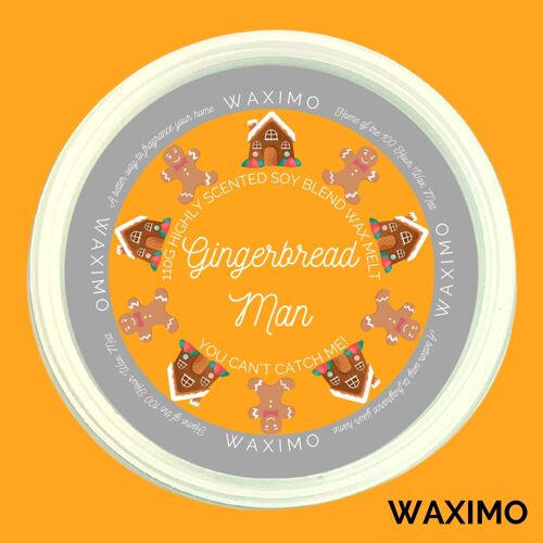 Gingerbread Man - 110g Wax Melt
