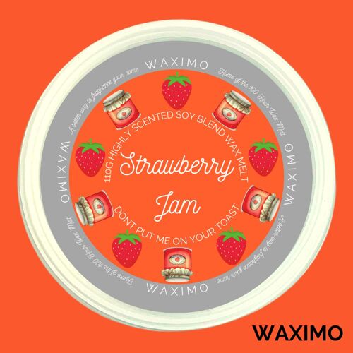 Strawberry Jam - 110g Wax Melt