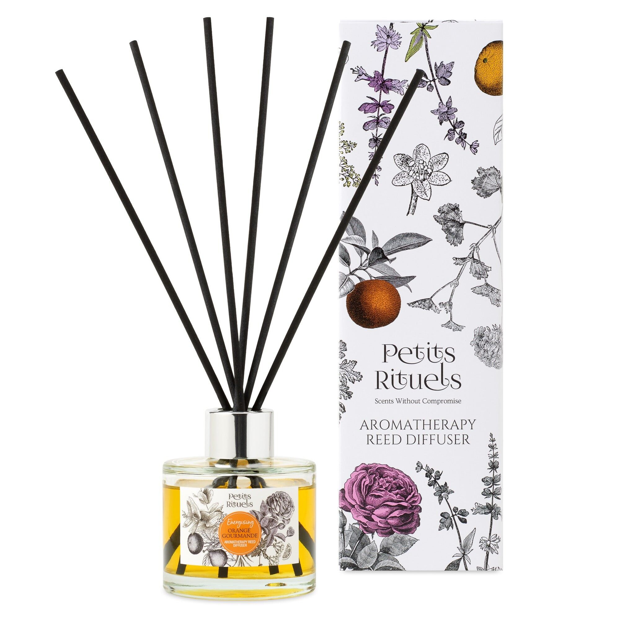 Essential Oil Reed Diffuser ORANGE GOURMANDE (100ml)