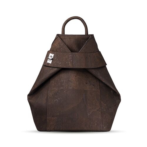 Silves - Brown Folded Backpack