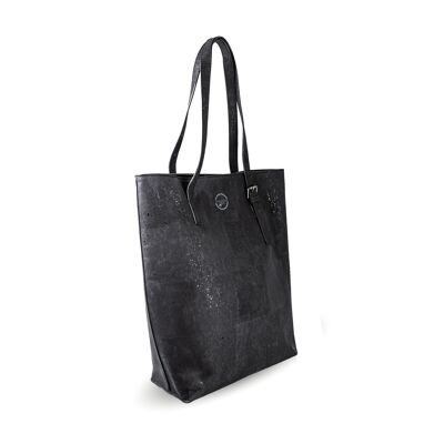 Amadora - Bolso tote estructurado negro