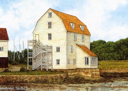 Card Woodbridge. Suffolk.