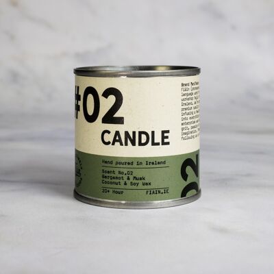 Candle 02 | Bergamot & Musk Mini