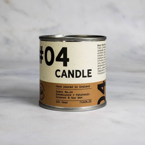 Candle 04 - Sandalwood + Patchouli Mini