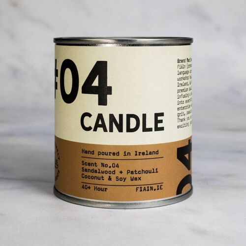 Candle 04 - Sandalwood + Patchouli Large