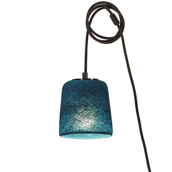 Suspension Nomade Swing Bleu paon 5