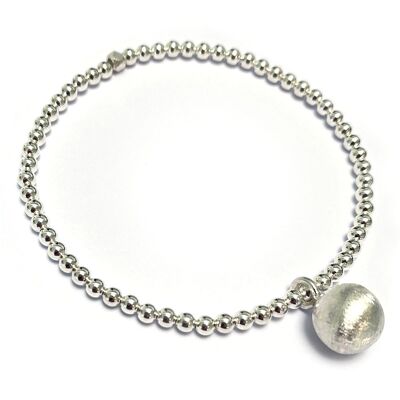 Silver cosmos bracelet