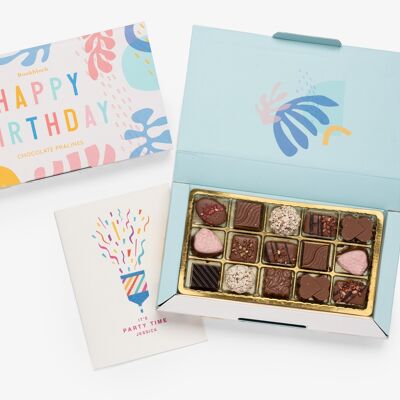 Alles Gute zum Geburtstag-Pralinen-Schokoladen-Box