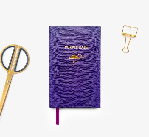 Purple Rain Pocket Croq Notebook