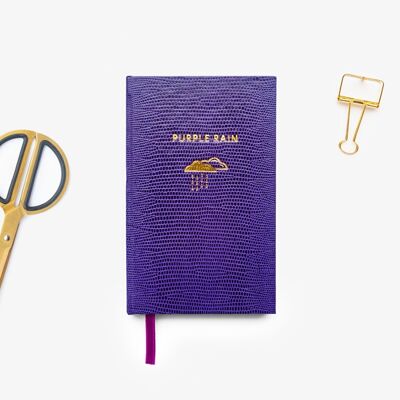 Purple Rain Pocket Croq Notebook