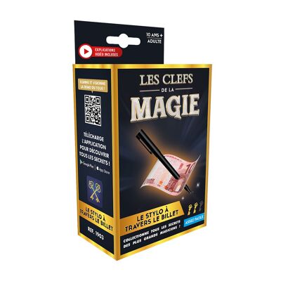 Magic Trick: The Pen Through The Ticket - Children's Gift - Fun Toy