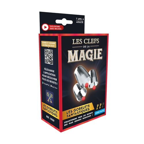 Tour de Magie : Les Gobelets Fantastiques - Cadeau Enfant - Jouet Ludique