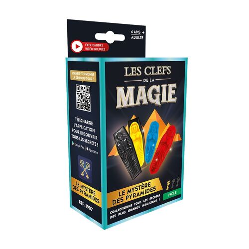 Tour de Magie : Le Mystère des Pyramides - Cadeau Enfant - Jouet Ludique