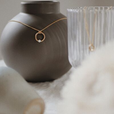 Collier anneau lisbon /
lisbon ring necklace