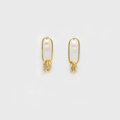 Boucles alex anneaux / 
alex ring earrings