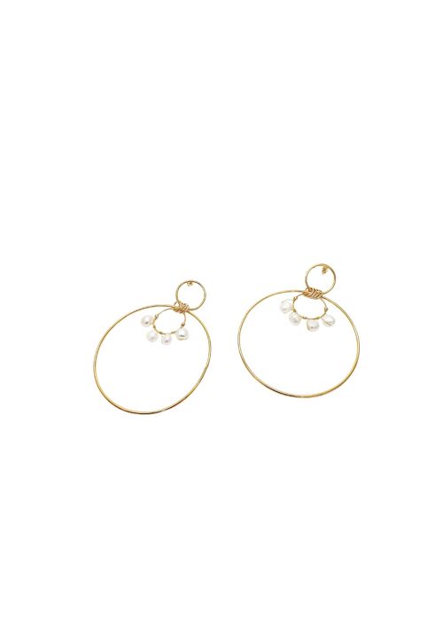 Maxi boucles erine / 
maxi erine hoops