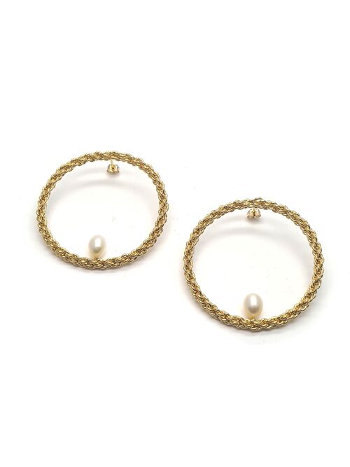 Maxi boucles lucy / lucy 
maxi hoops