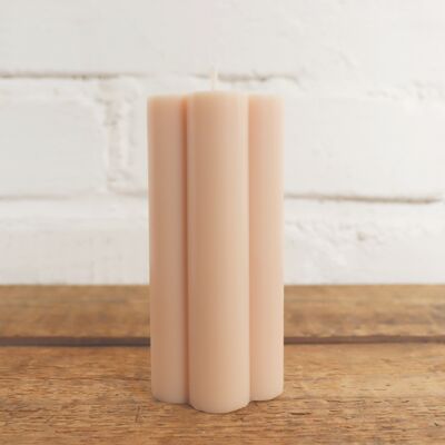 Sustainable candle | Flower | peach