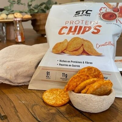 PROTEIN CHIPS Gout Paprika Chips protéinées croustillantes