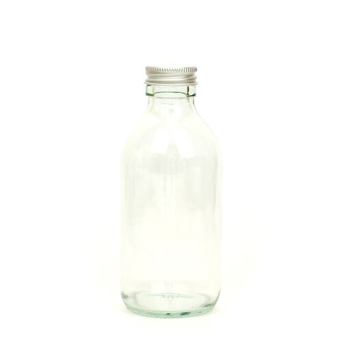 Clear Glass Refillable Bottles - 200ml