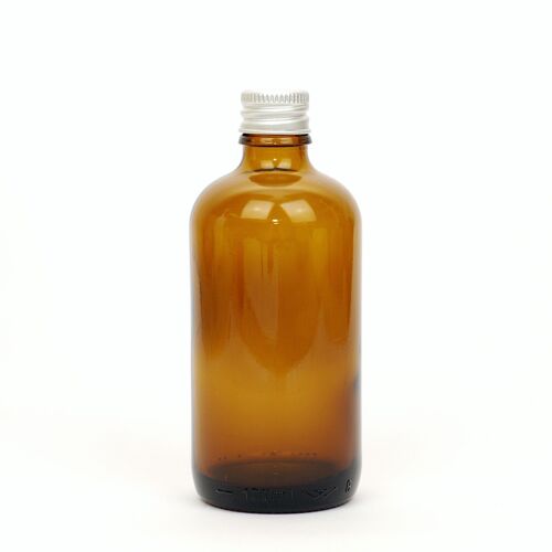 Amber Glass Refillable Bottles - 100ml