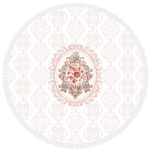 Roundie Towel English Rose