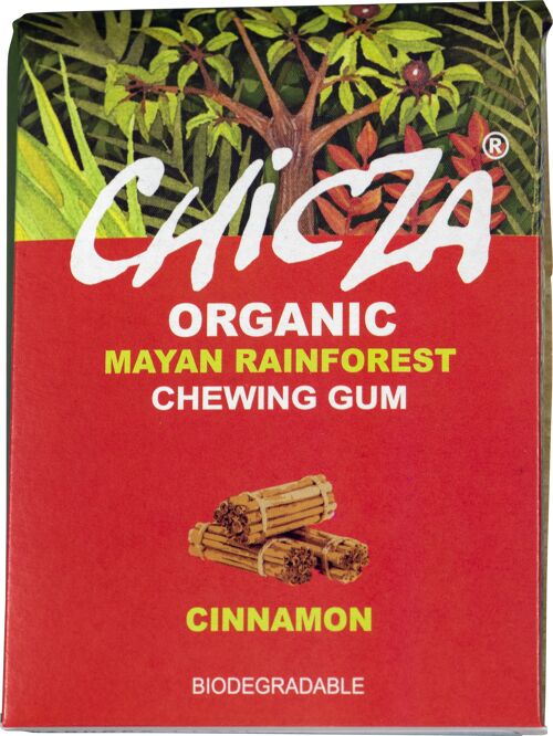 Organic Chewing-gum - box of 10 packs of 30gr - Cinnamon