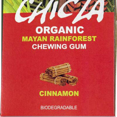 Organic Chewing-gum - box of 10 packs of 30gr - Cinnamon