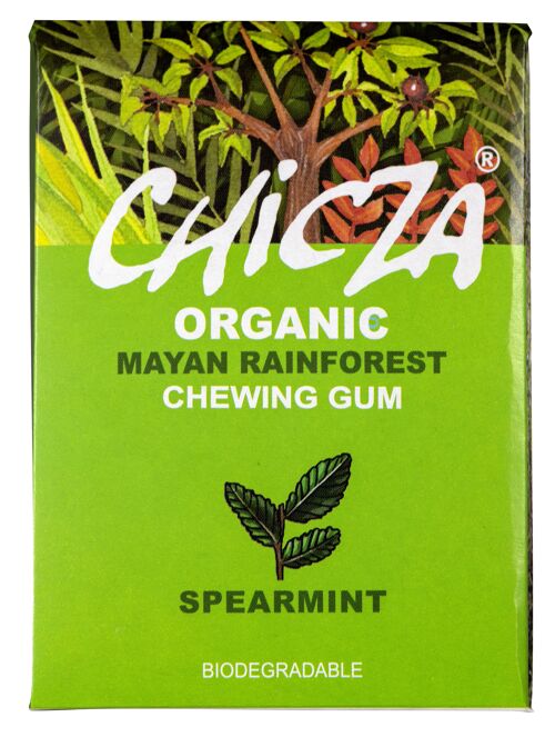 Organic Chewing-gum - box of 10 packs of 30gr - Spearmint