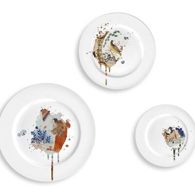 Piatti Imari Undercover - Set da tre